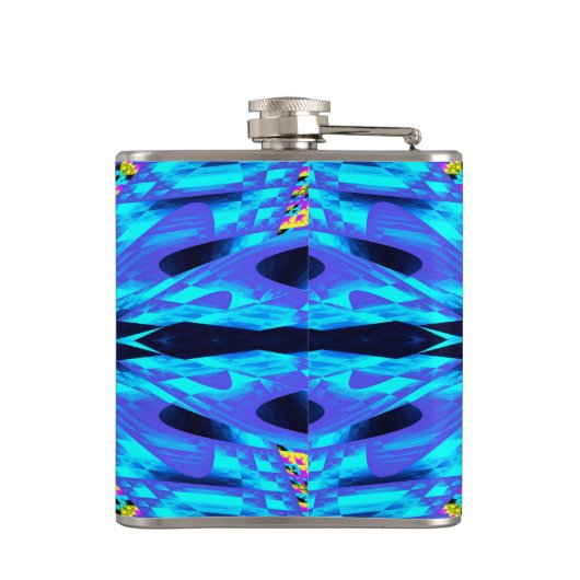 BLAUW WATER HEUPFLES (Achterkant)