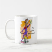 Blauw water koffiemok (Links)