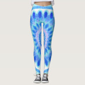 Blauw water leggings (Voorkant)