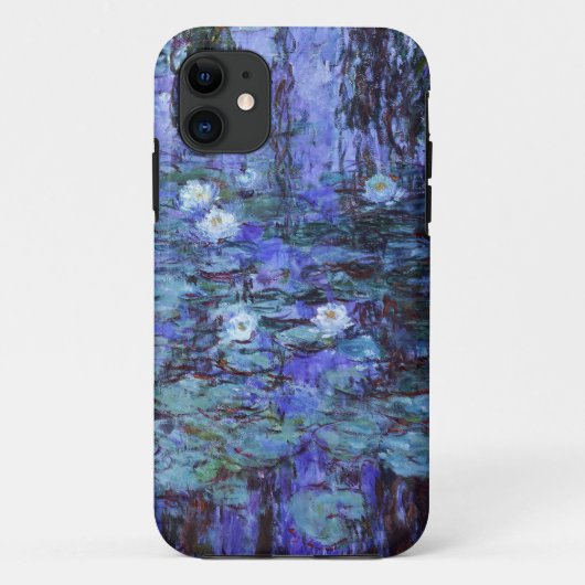 Blauw Water Lelies schilderij van Claude Monet Case-Mate iPhone Case (Achterkant)