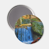 Blauw Water Lent Magneet (Voorkant / Achterkant)