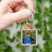 Blauw Water Lent Sleutelhanger (Hand)