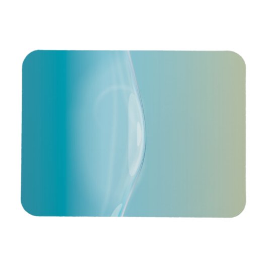 Blauw water magneet (Horizontaal)