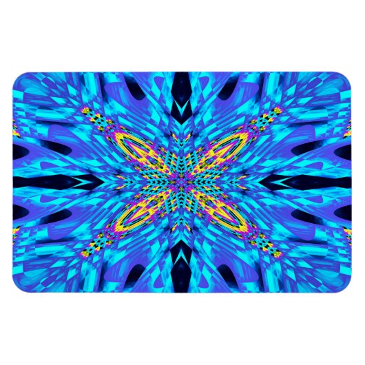 BLAUW WATER MAGNEET (Horizontaal)