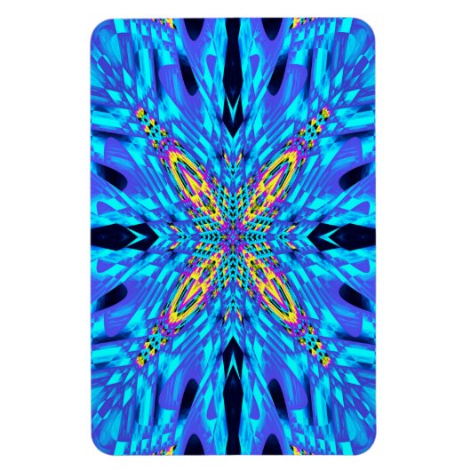 BLAUW WATER MAGNEET (Verticaal)