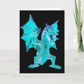 Blauw Water Mystiek Wezen Ontwerp, Aanpasbaar Kaart