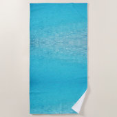 Blauw Water / Oceaan Design Strandlaken (Voorkant)