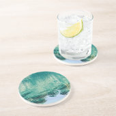 Blauw water Onderzetter (Zijkant)