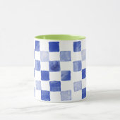 Blauw Water Palet Mok (Midden)