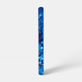 Blauw water samsung galaxy hoesje (Linkerkant)