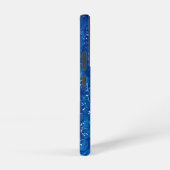 Blauw water samsung galaxy hoesje (Rechterkant)