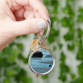 BLAUW WATER SLEUTELHANGER (Hand)