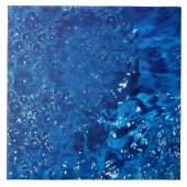 Blauw water tegeltje (Voorkant)