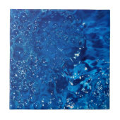 Blauw water tegeltje (Voorkant)