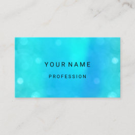 Blauw water Voorste Abstracte minimale zijde Abstr Visitekaartje