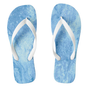 Blauw Water Wash Sandalen Slippers Teenslippers