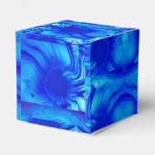 Blauw water werveling bedankdoosjes (Achterkant)