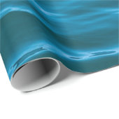 Blauw waterdamppapier cadeaupapier (Rol Hoek)