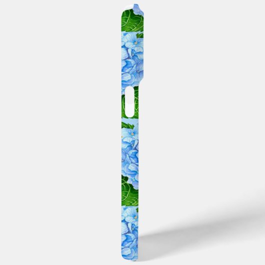 Blauw waterolieringspatroon Case-Mate iPhone case (Achterkant / Rechts)