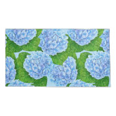 Blauw waterolieringspatroon kussensloop (Achterkant-Links)