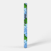 Blauw waterolieringspatroon samsung galaxy hoesje (Rechterkant)