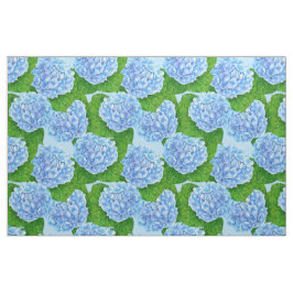 Blauw waterolieringspatroon stof