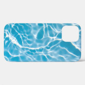 Blauw wateroppervlak, natuur abstract Case-Mate iPhone case (Achterkant (horizontaal))
