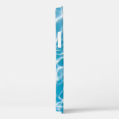 Blauw wateroppervlak, natuur abstract Case-Mate iPhone case (Achterkant / Rechts)
