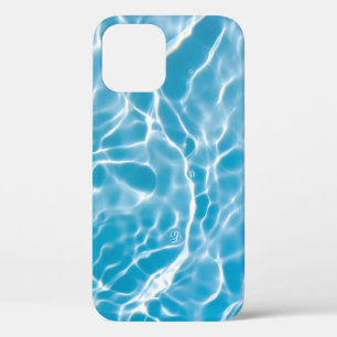 Blauw wateroppervlak, natuur abstract Case-Mate iPhone case