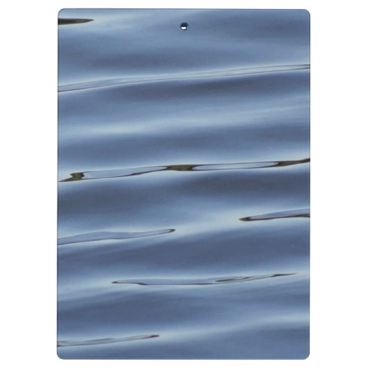 Blauw waterpatroon klembord (Achterkant)