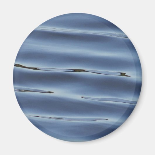 Blauw waterpatroon magneet (Voorkant)