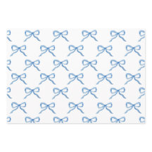 Blauw Waterverf Boog Patroon