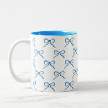 Blauw Waterverf Boog Patroon