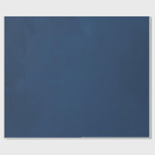 Blauw Waterverf Cadeaupapier (Vlak)