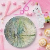 Blauw Waterverf papier Bord (Feest)