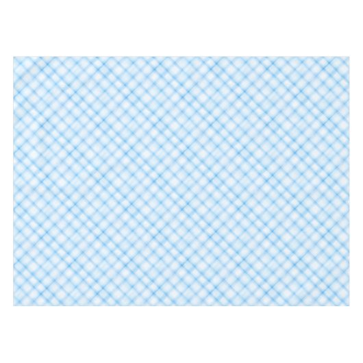 Blauw Waterverf Plaid tafelkleed – Nautische Douch (Voorkant (Horizontaal))