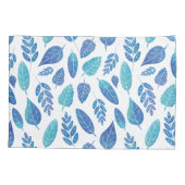 Blauw Waterverf verliest patroon Kussensloop (Achterkant)