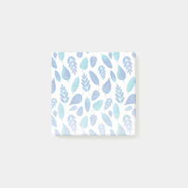 Blauw Waterverf verliest patroon Post-it® Notes