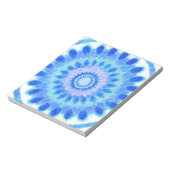 Blauw waterwiel notitieblok (Linkerzijde)