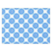 Blauw waterwiel tafelkleed (Voorkant (Horizontaal))