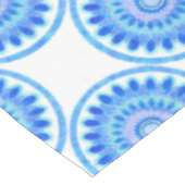 Blauw waterwiel tafelkleed (Gekanteld)