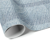 Blauw weefsel cadeaupapier (Rol Hoek)