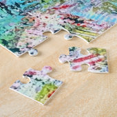 Blauw weiland 20 x 30 puzzel (Zijkant)