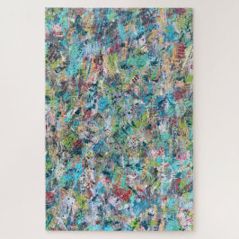 Blauw weiland 20 x 30 puzzel
