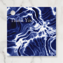 Blauw wervelend patroon 