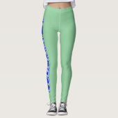 Blauw Whatever Leggings (Voorkant)