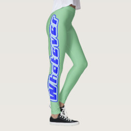 Blauw Whatever Leggings