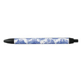 Blauw wild konijn Deer Fox Bird Toile Zwarte Inkt Pen (Voorkant)