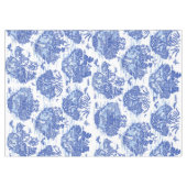 Blauw wild konijn fox deer Oriental Design Tafelkleed (Voorkant (Horizontaal))