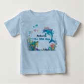 Blauw Wild One, Oceanic Adventure party T-shirt (Voorkant)